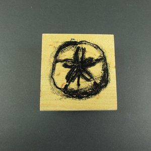 Club Scrap Sea Dollar Rubber Stamp 2003 LE